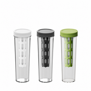 Yozcoffee Cold Brew Infuser Bottle 600ml BPA-Free Filtro blanco / gris / verde — imagen del producto