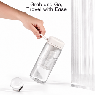 Botella infusora Yozcoffee para cold brew y té, vidrio, 450/600 ml — vista alternativa