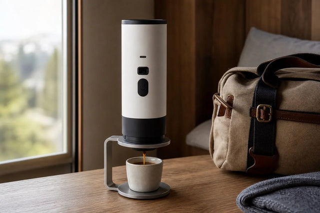 Guía de cafetera espresso portátil: cápsulas o café molido fuera de casa