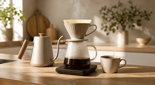 Proporción café-agua para pour-over: guía para mejorar el café en casa