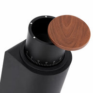 Electric Burr Coffee Grinder  40 Settings Steel Burr & Wood Lid - miniatura 4