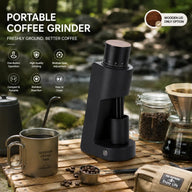 Electric Burr Coffee Grinder  40 Settings Steel Burr & Wood Lid - miniatura 3