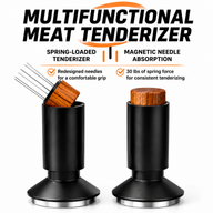 Yozcoffee Espresso Tamper WDT Distribuidor 53mm 2-en-1 de acero inoxidable negro - miniatura 2