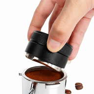 Yozcoffee Espresso Distribuidor Leveler 51/53/58mm Aleación de aluminio 3 hojas Negro - miniatura 4