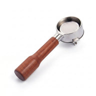 Yozcoffee Breville Inoxidable Portafilter 54mm Walnut Wood Handle for Breville 8 series - miniatura 1