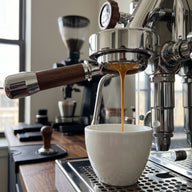 Yozcoffee E61 Portafilter 58mm Wood Handle Bottomless &amp; Spouted - miniatura 2