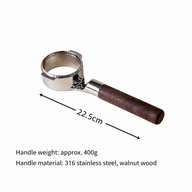 Yozcoffee E61 Inoxidable Portafilter 58mm 316 de acero inoxidable - miniatura 5