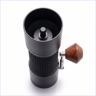 Yozcoffee Manual de aprendiz de café 40 Ajustes Acero Inoxidable Burr Negro/plata - miniatura 4