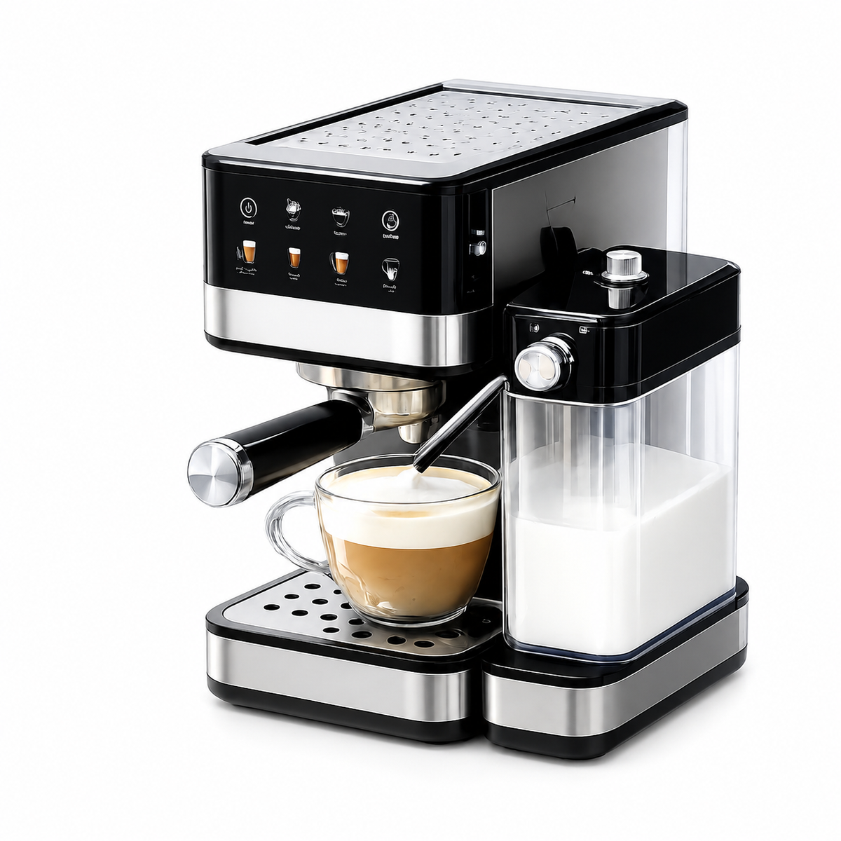 Máquina de café Yozcoffee Espresso 20 Bar de acero inoxidable - imagen del producto