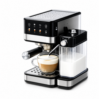 Máquina de café Yozcoffee Espresso 20 Bar de acero inoxidable — imagen del producto