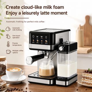 Máquina de café Yozcoffee Espresso 20 Bar de acero inoxidable — vista alternativa