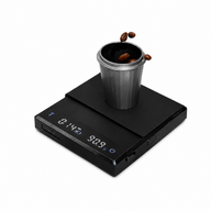Escala de café Yozcoffee con Timer 2kg Digital Recargable Negro / Blanco - miniatura 2