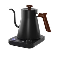Yozcoffee Electric Gooseneck Kettle 0.9L 304 Control de temperatura de acero inoxidable negro / blanco - miniatura 2