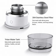 Cafetera pour-over portátil Yozcoffee de acero inoxidable 304 y Tritan - miniatura 6
