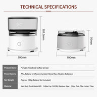 Cafetera pour-over portátil Yozcoffee de acero inoxidable 304 y Tritan - miniatura 7