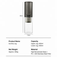 Cafetera cold brew Yozcoffee por goteo en frío con flujo ajustable - miniatura 7