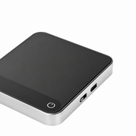 Escala de café Yozcoffee con Timer 2kg 0.1g Aleación de aluminio USB-C Negro - miniatura 3