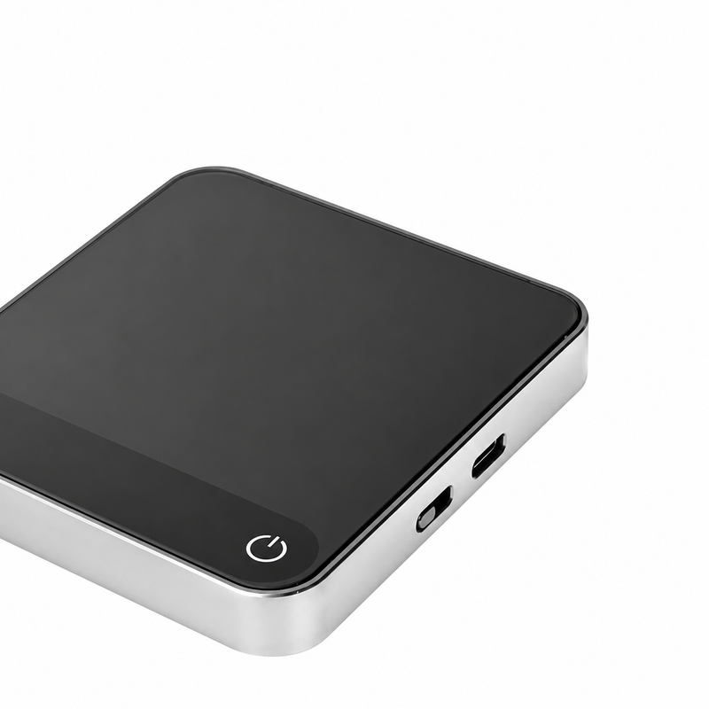 Escala de café Yozcoffee con Timer 2kg 0.1g Aleación de aluminio USB-C Negro - imagen del producto