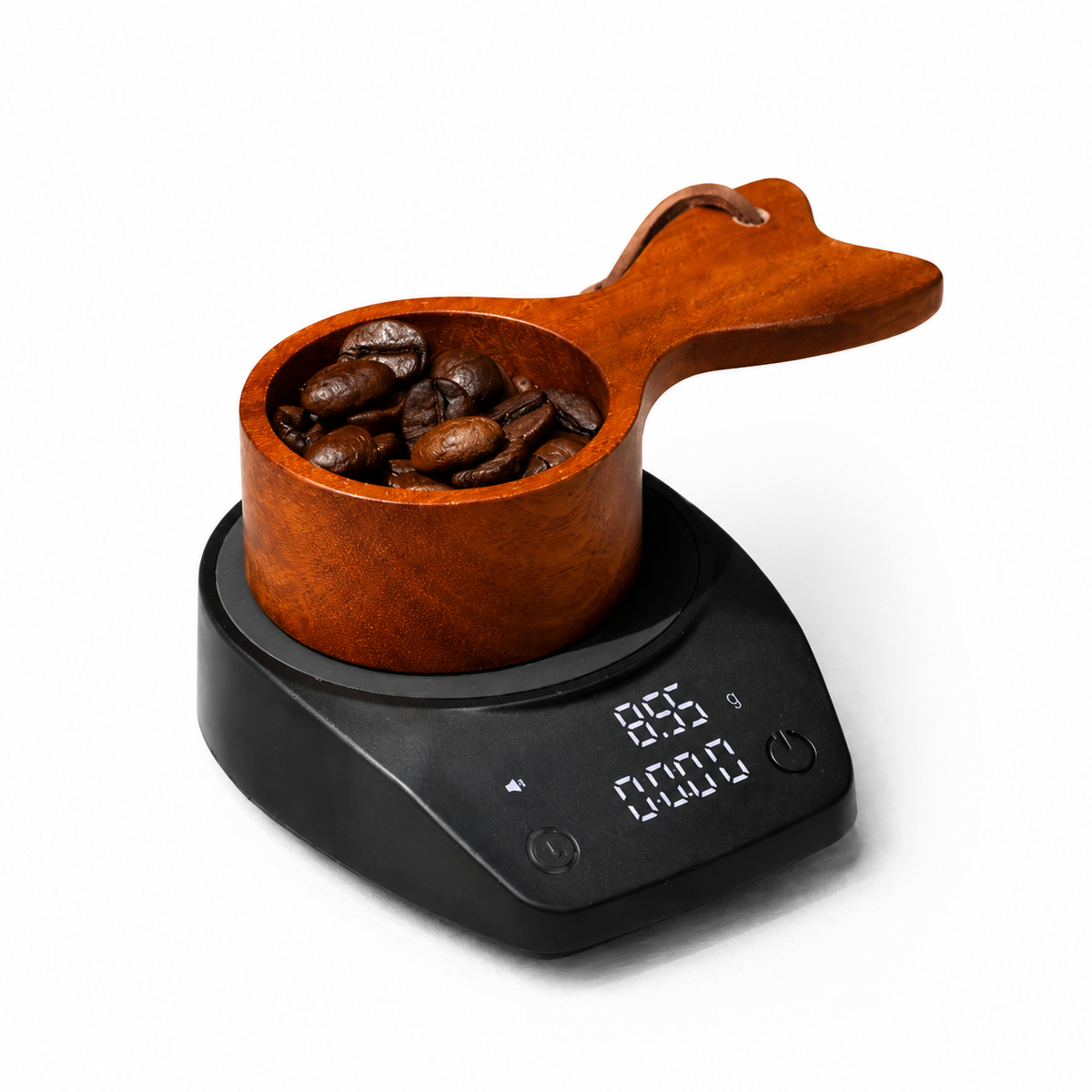 Escala de café Yozcoffee Espresso 2kg 0.1g Compacto recargable - imagen del producto