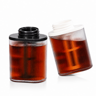 Yozcoffee Portable Cold Brew Cup 300ml con filtro incorporado - miniatura 1