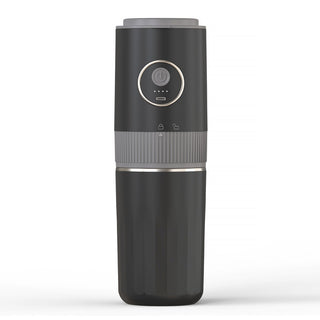 Molinillo de café eléctrico portátil Yozcoffee con cafetera — vista alternativa