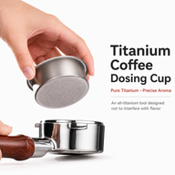 Yozcoffee Espresso Filtro Cesta 58mm 18g Pure Titanium 0.2mm - miniatura 3