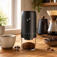 Molinillo eléctrico recargable Yozcoffee con 40 ajustes y muelas cerámicas - miniatura 2