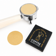 Filtros de papel Yozcoffee para cafetera moka de 53-58 mm, pulpa de madera, 100 unidades - miniatura 1
