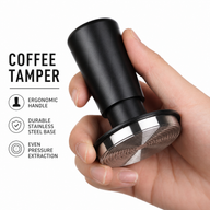 Yozcoffee Spring cargado Espresso Tamper 49/51/58mm Acero inoxidable - miniatura 2