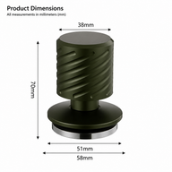 Espresso Tamper, 51/53/58mm - miniatura 5