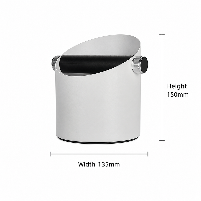 Yozcoffee Espresso Caja de acero inoxidable Silicona Bar Plata / Negro - imagen del producto