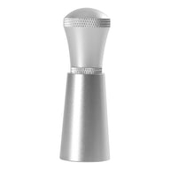 Herramienta de distribución WDT para espresso Yozcoffee con 7 agujas, aluminio, plata/negro - miniatura 3